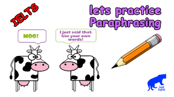 آموزش پارافریز paraphrase | پارافریز یعنی چه